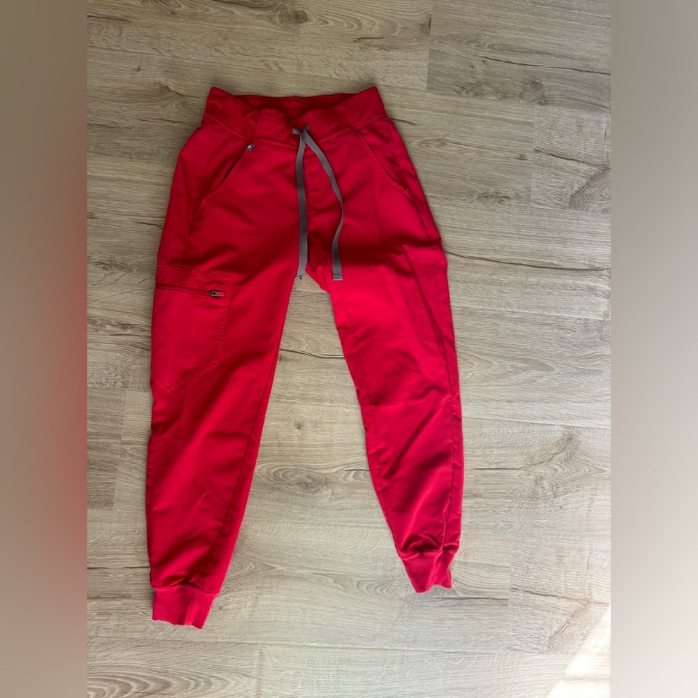Figs Red Zamora Joggers